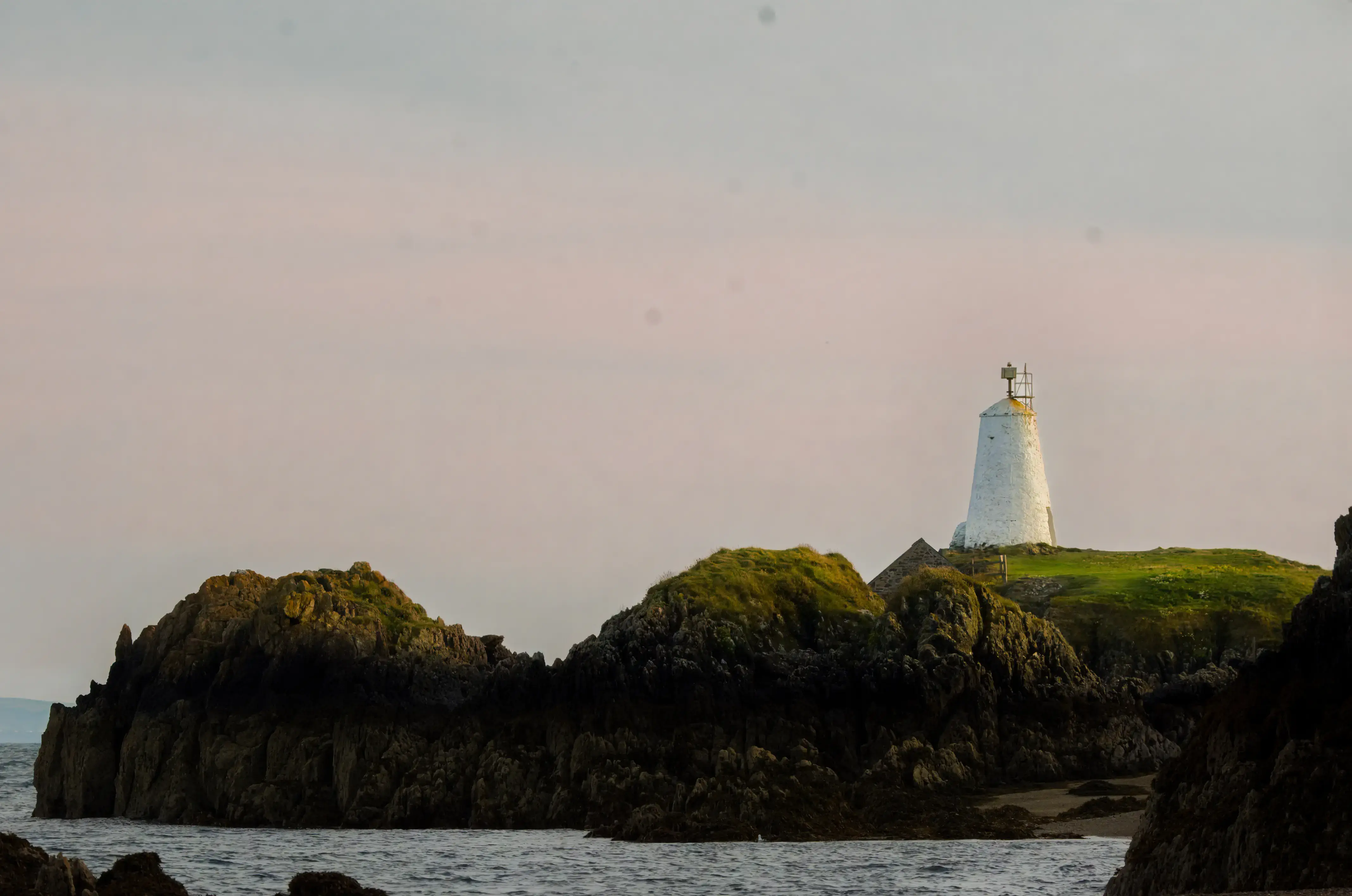 Lighthouse in Suffolk countryside